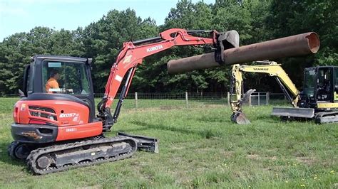 mini excavator kubota or yanmat|yanmar voi55 vs kubota.